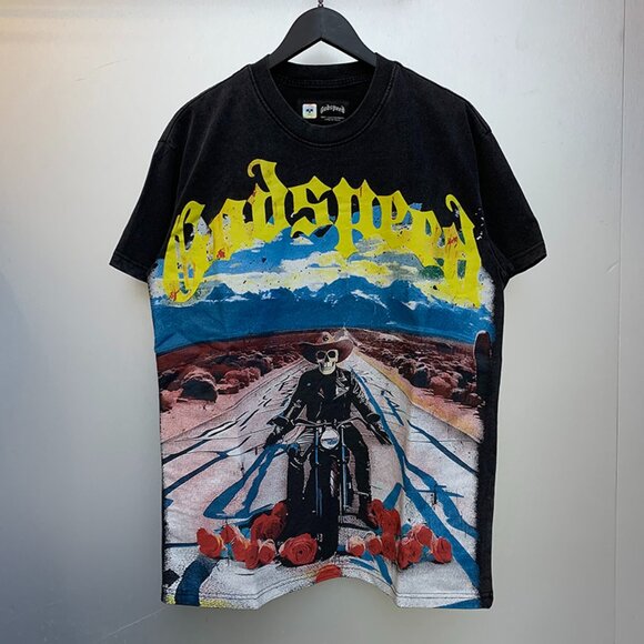 GOD SPEED Long Lonely Road T-shirt - Picture 1 of 5